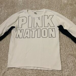 PINK NATION Pull Over Sweatshirt